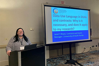 Jenet Reyes Presenting at SRI International 2024 Meeting