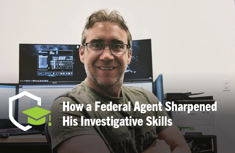 how a federal agent sharpened his investigative skills