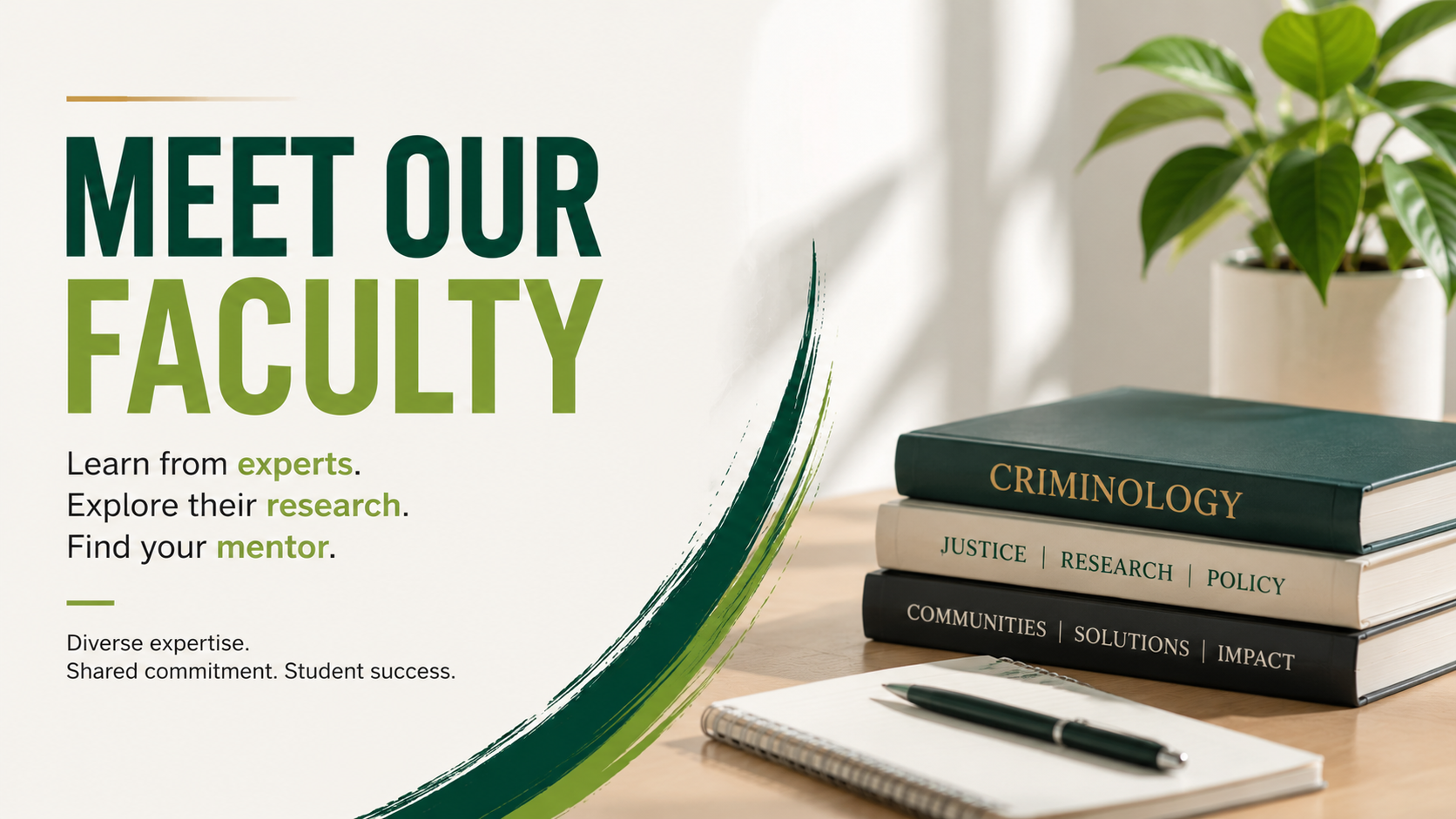 The Department of Criminology Recognizes Dr. John Cochran