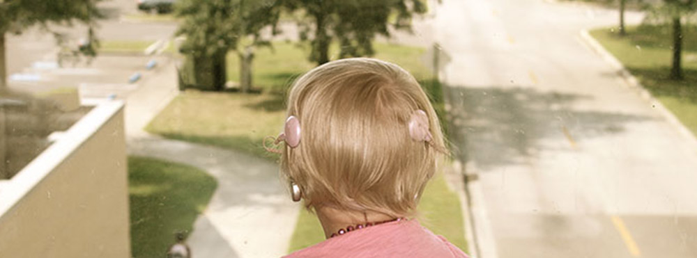 patient with cochlear implants