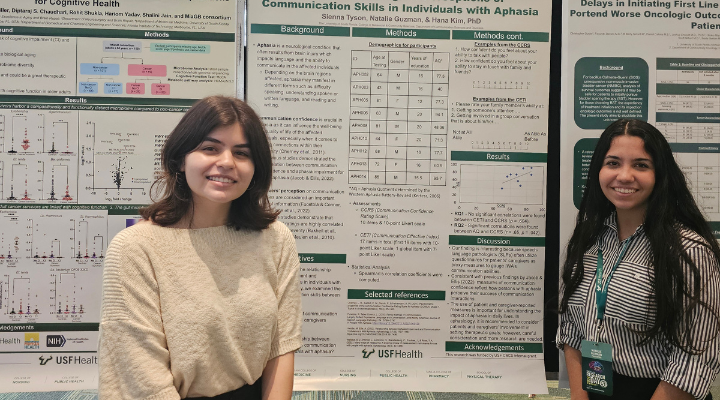 Research Assisants at USF Health Research Day 