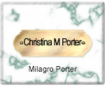 Christina M Porter