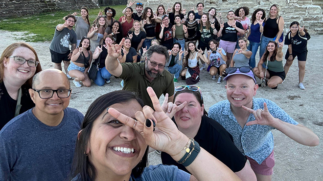 ASL Interpreting students group photo