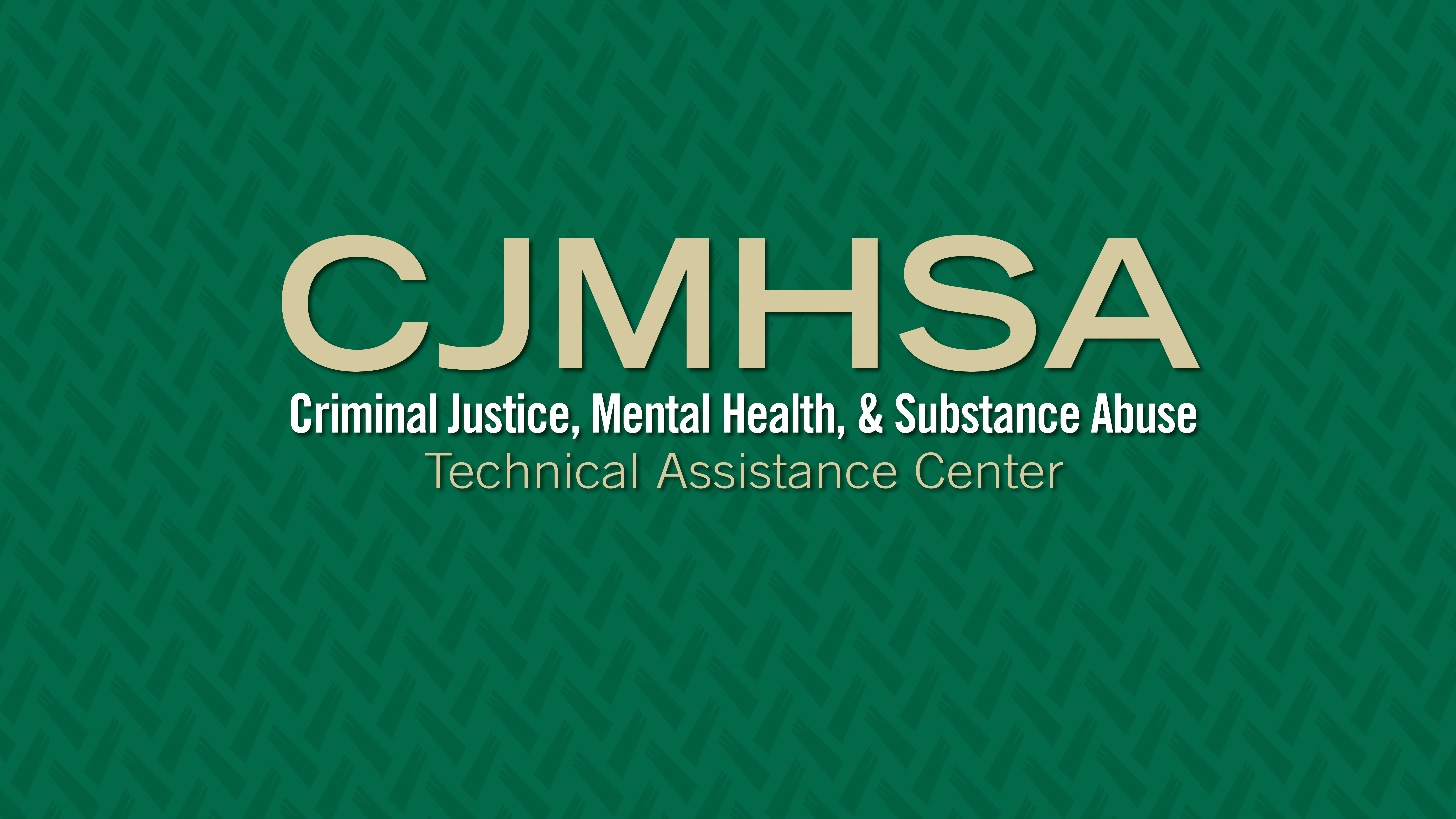 This image is the logo of USF's Criminal Justice, Mental Health, and Substance Abuse Technical Assistance Center.