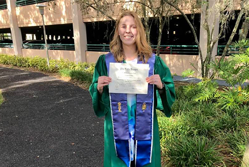 Lauren Klima, 2022 Phi Beta Kappa inductee