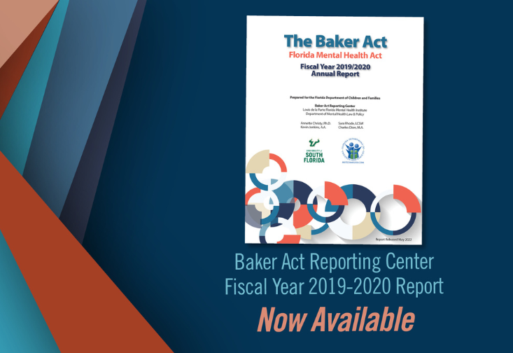 cover of the 2019-2020 Baker Act Report