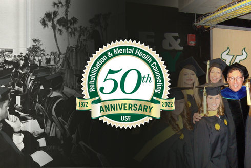 CRMHC 50th anniversary logo and