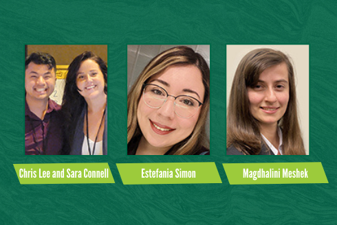 Chris Lee and Sara Connell, Estefania Simon, Magdhalini Meshek