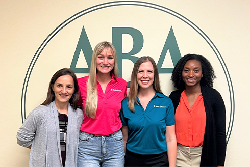 Butterfly Effects scholarship recipient and ABA team