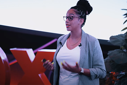 Stephanie Rosado speaks at Tedx Bradenton