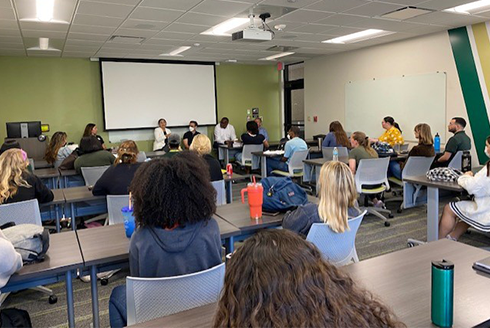 School of Social Work professional panel