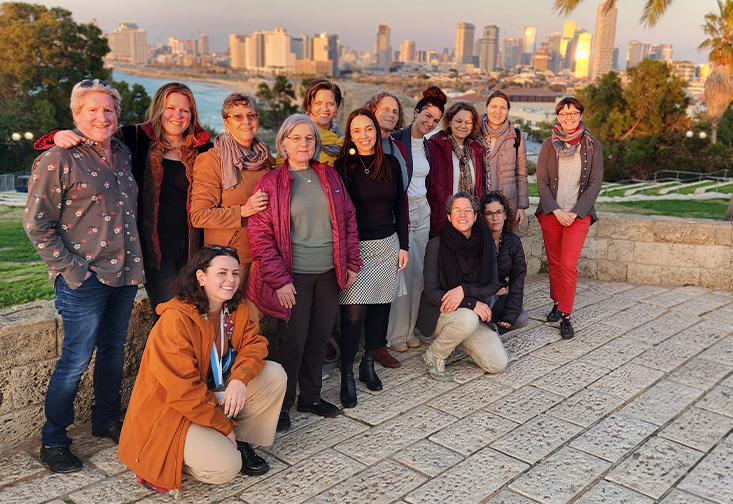 Group of researchers in Israel