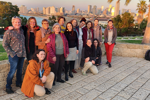 Group of researchers in Israel