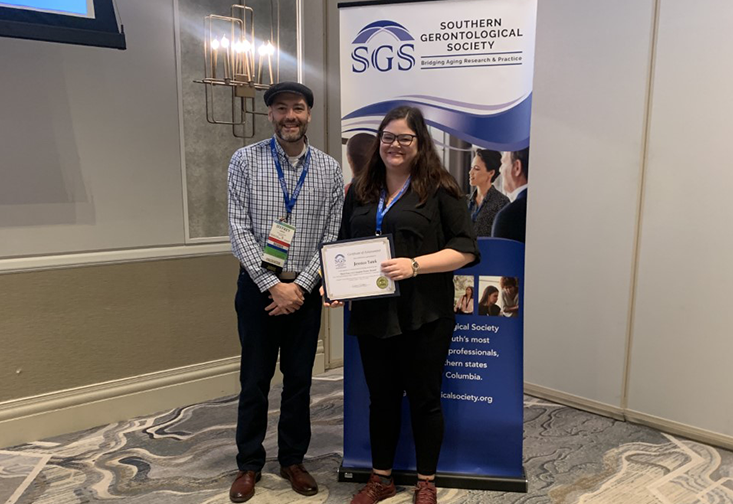 Jessica Yauk at SGS Annual Meeting