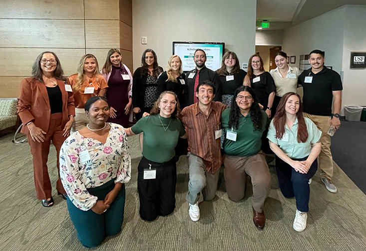 University of South Florida School of Social Work students, faculty, and staff