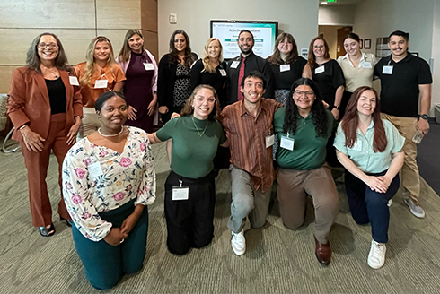 University of South Florida School of Social Work students, faculty, and staff
