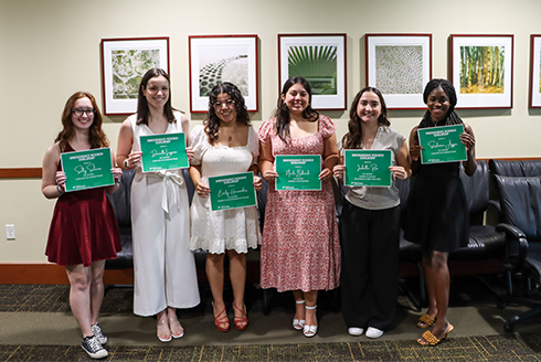 Scholarship recipients