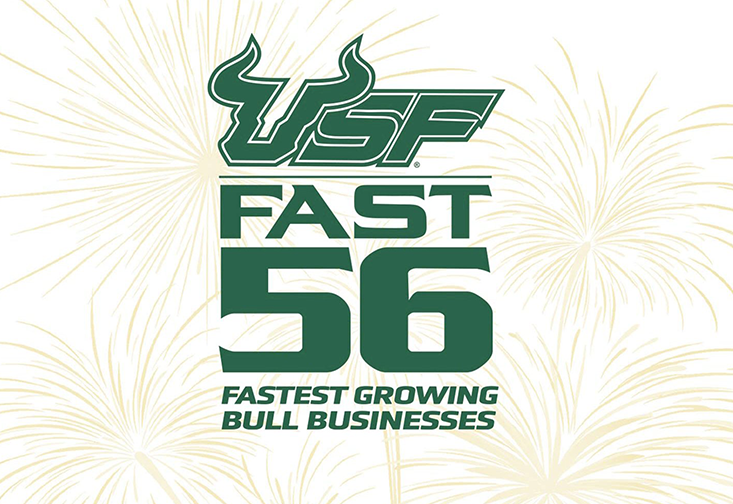 USF Fast 56 awards graphic