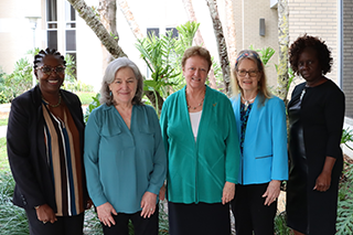 Ruby Joseph, Lise Fox, Julie Serovich, Carolyn Ford, Selecia Watson