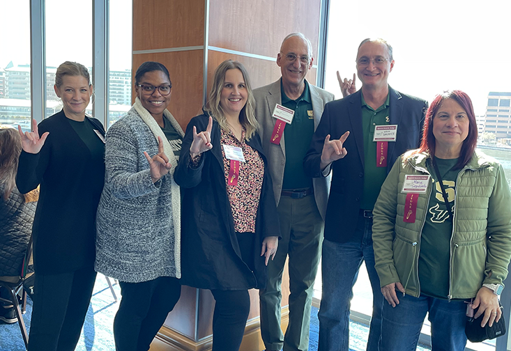 Michelle Arnold, Dasha Rhodes, Amy Gierhahn, Howard Goldstein, Jack Drobisz, and Marie Sepulveda