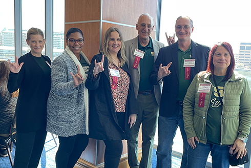 Michelle Arnold, Dasha Rhodes, Amy Gierhahn, Howard Goldstein, Jack Drobisz, and Marie Sepulveda