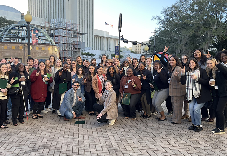 USF social work students
