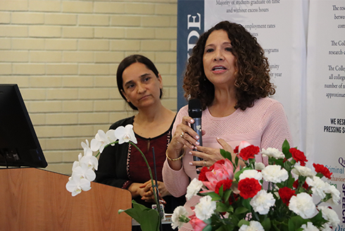 Manisha Joshi and Iraida Carrion