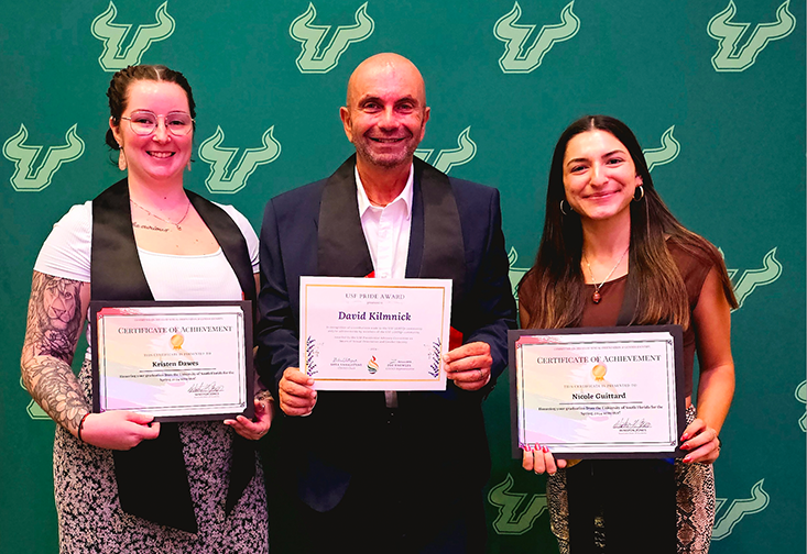 Kristin Dawes, David Kilmnick, and Nicole Guittard