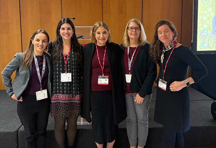 Catia Cividini-Motta, associate professor, USF ABA program; Hannah MacNaul, graduate of USF ABA doctoral program; Rose Iovannone, research associate professor, Florida Center for Inclusive Communities at USF; Kimberly Crosland, professor, USF ABA program, and Shanna Hirsch, associate professor, University of Maryland.