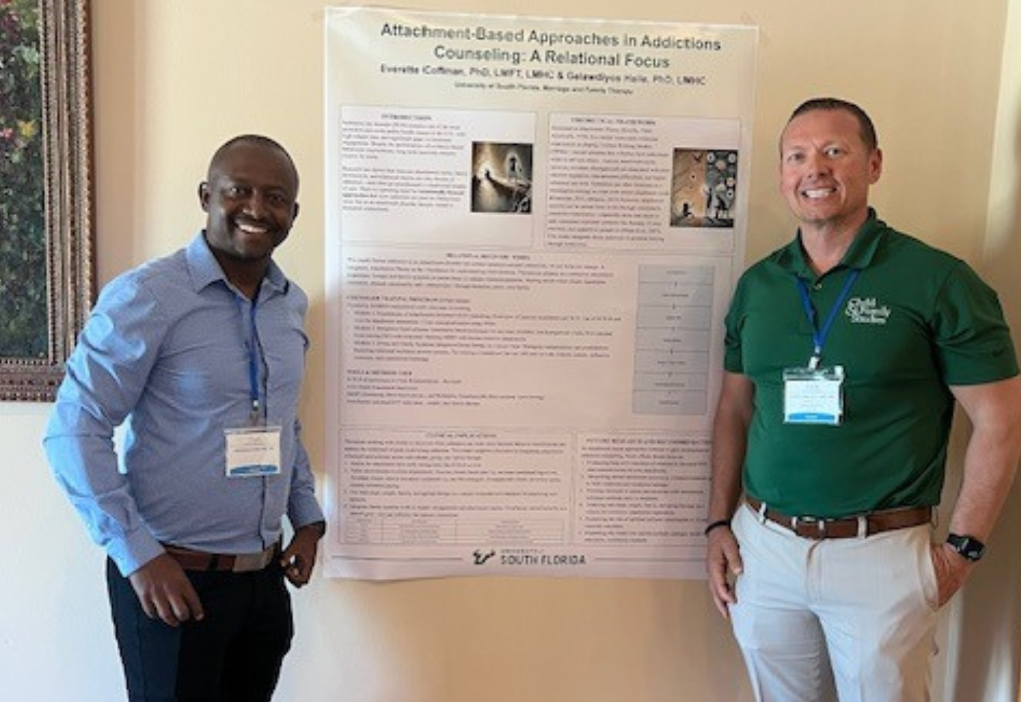 Gelawdiyos Haile and Everette Coffman