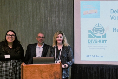 Estefania Simon, Larry Tartaglino, and Tammy Jorgensen Smith