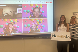 Cassidy Doyle's dissertation defense