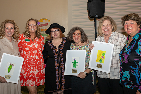Michelle Ray, Christine Rover, Beth Boone, Ruth Hirshfeld, Sylvia Diehl and Mindy Stevens
