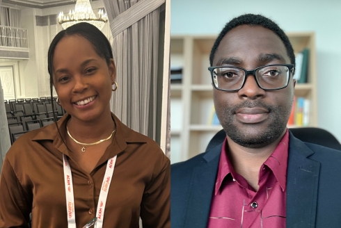 Celine Davis and Gerald C. Imaezue