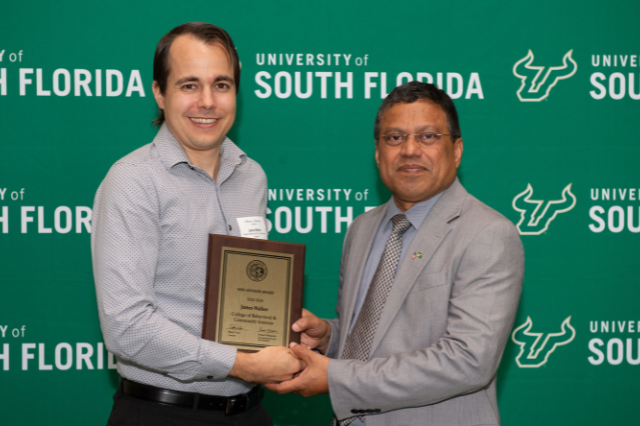 James Walker with Prasant Mohapatra