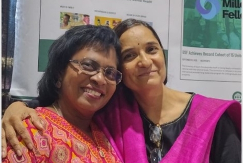 Guitele Rahill and Manisha Joshi 