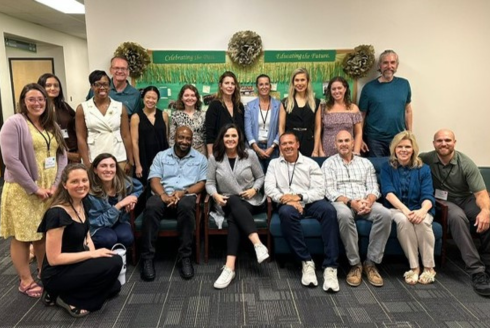 A group photo of the Marriage and Family Therapy Program attendees