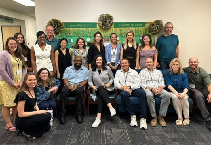 A group photo of the Marriage and Family Therapy program attendees