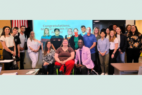 Mental Health First Aid training participants
