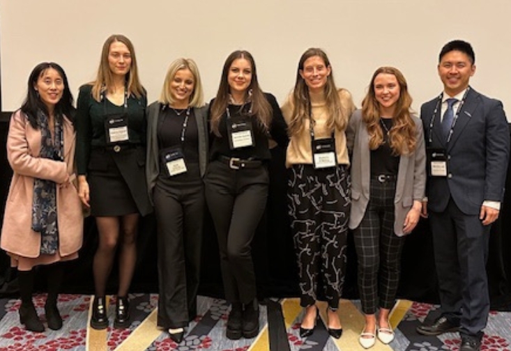 Claire Lee, Valerie Piljman, Kylie Covalito, Jennifer Ayerza, Roberta Liggett O’Malley, Marlena Bolton, and Wei-Gin Lee