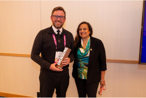 Scott Fontechia and Neeti Mehta Shukla