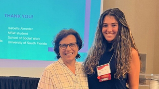 Alison Salloum and Isabella Almeder