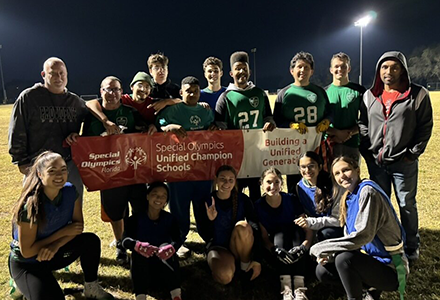 Special Olympics group