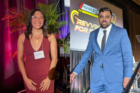 Mia Wong and Giovanni Punto