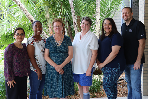Luncheon attendees celebrating 15 years of service to USF.
