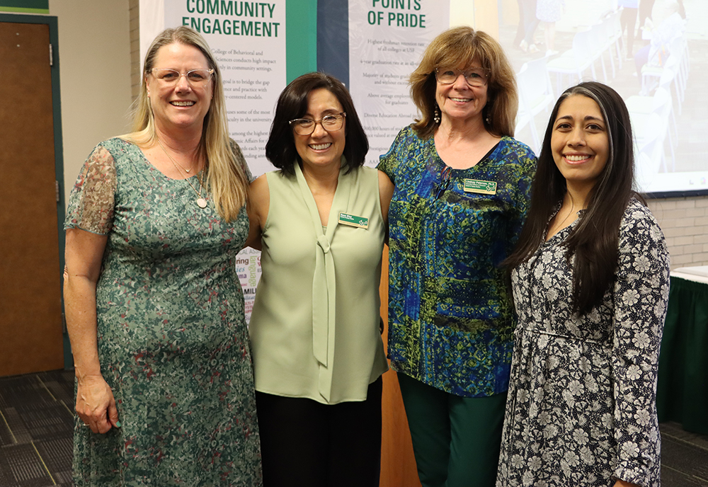 Debra Dobbs, Rosa Diaz, Lindsay Peterson, Nasreen Sadeq