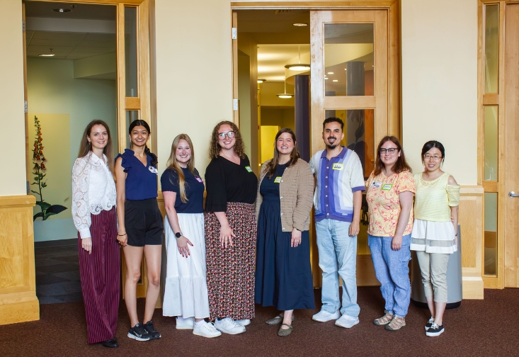 Natalia Babenko poses with the inaugural ESCAAR Fellowship cohort