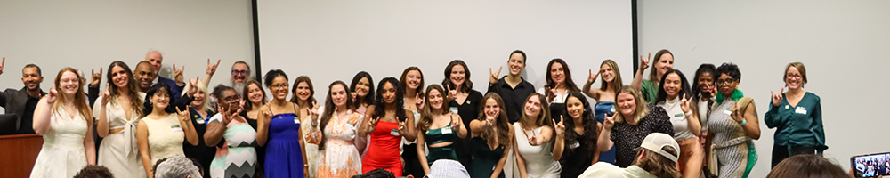 BHC gradutes take a group photo