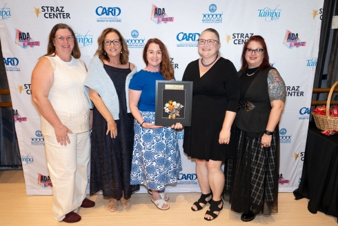 Valerie Bailey, Christine Rover, Liz Burke, Christina Spencer, and Beth Boone