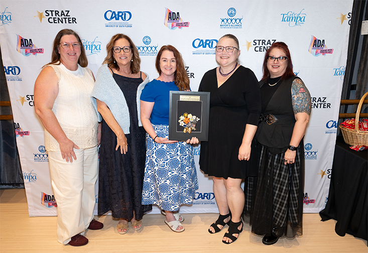 Valerie Bailey, Christine Rover, Liz Burke, Christina Spencer, and Beth Boone